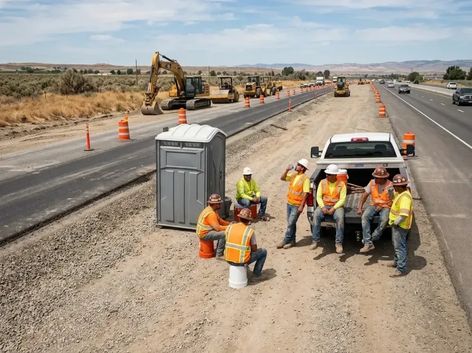 highway-road-construction-crew-007 — frequently asked questions, Porta Potty and Restroom Rentals in Tipton, IA